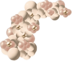 Organic Balloon Arch 9'-16'