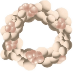 Circle Frame Full Balloon Garland